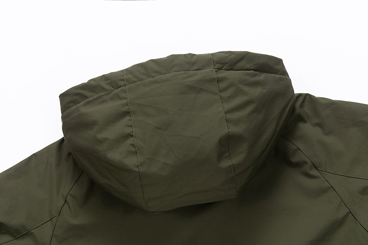 Men's Hooded Outdoor Windbreaker Jacket