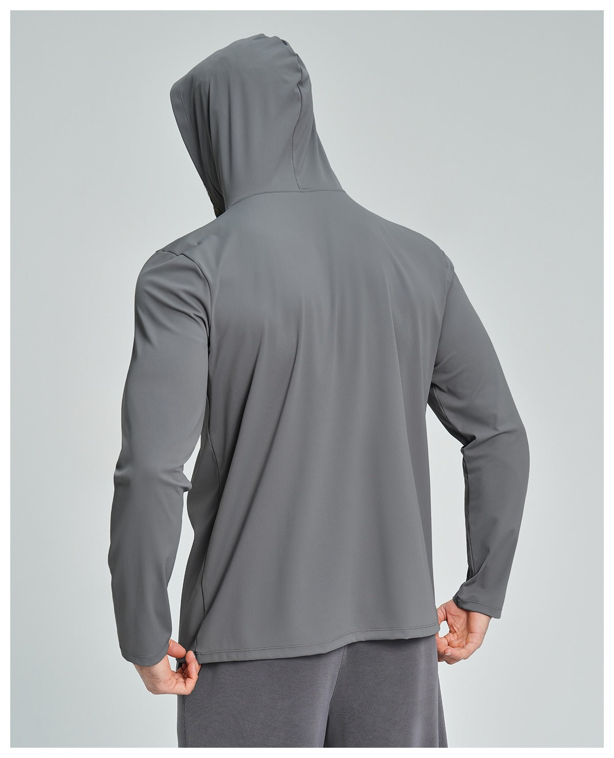 Men’s Casual Hooded Long Sleeve Top