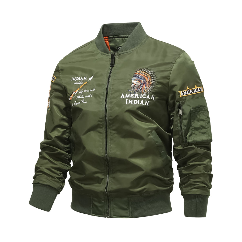 Refined Casual Bomber Jacket