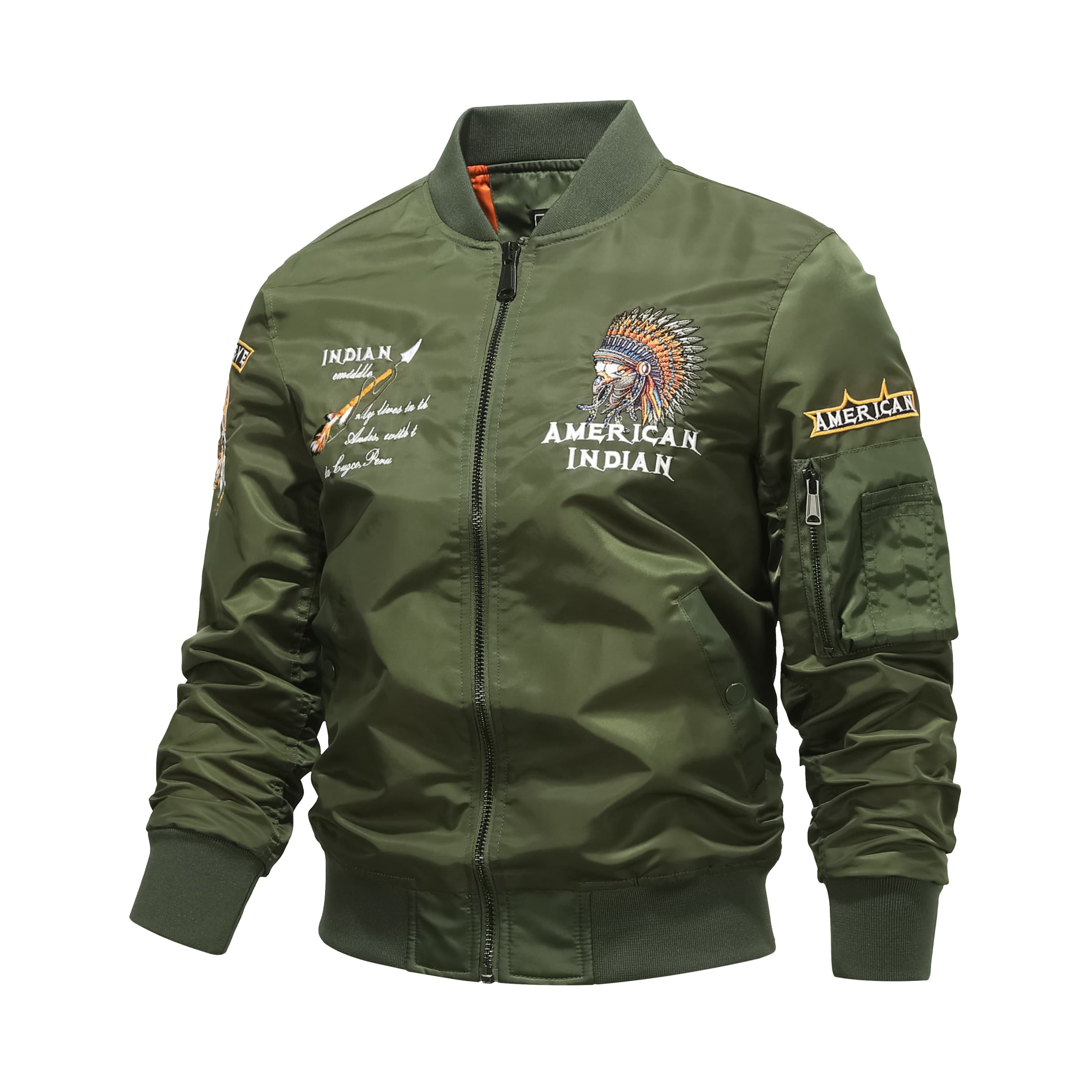 Refined Casual Bomber Jacket