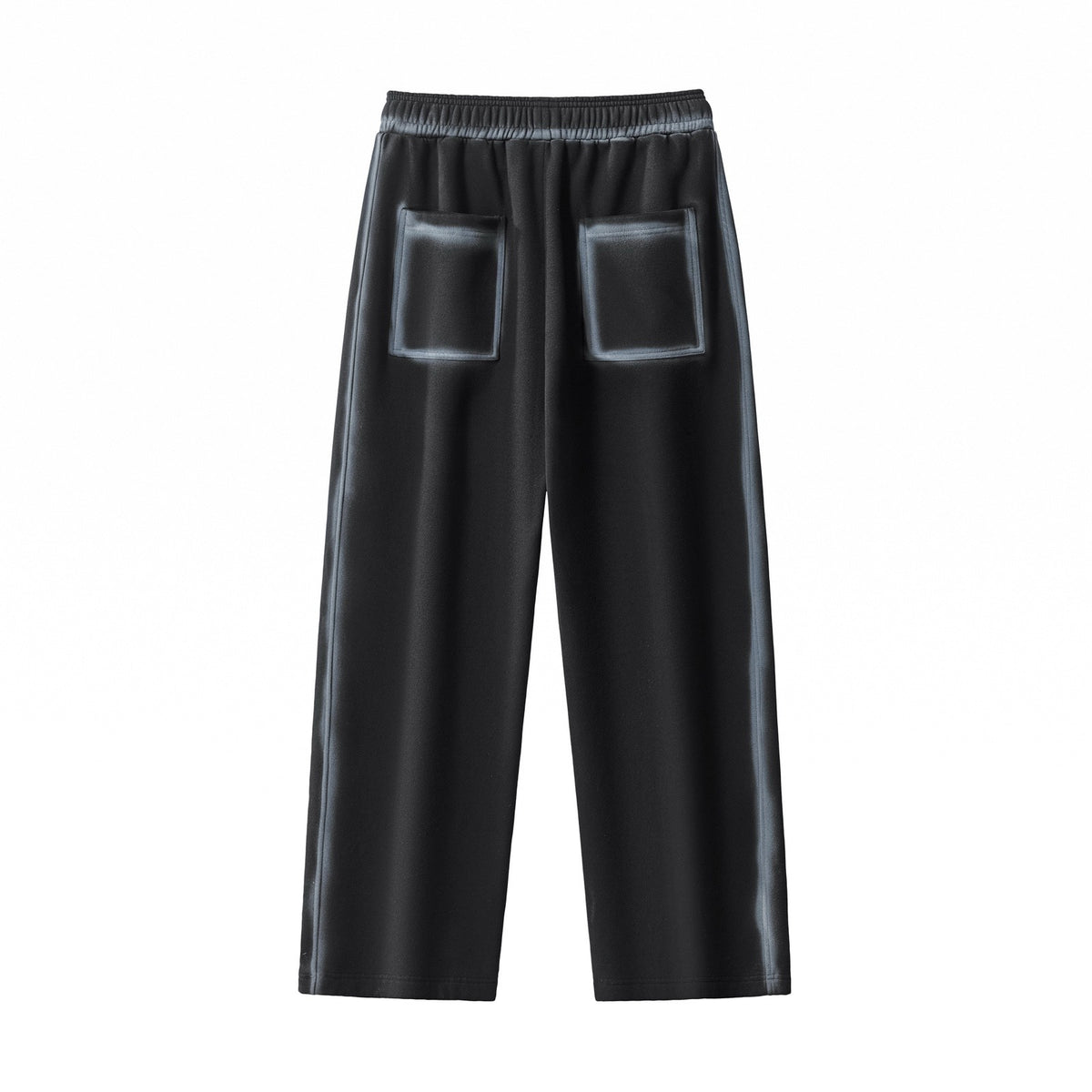 Washed Fleece Straight Leg Sweatpants