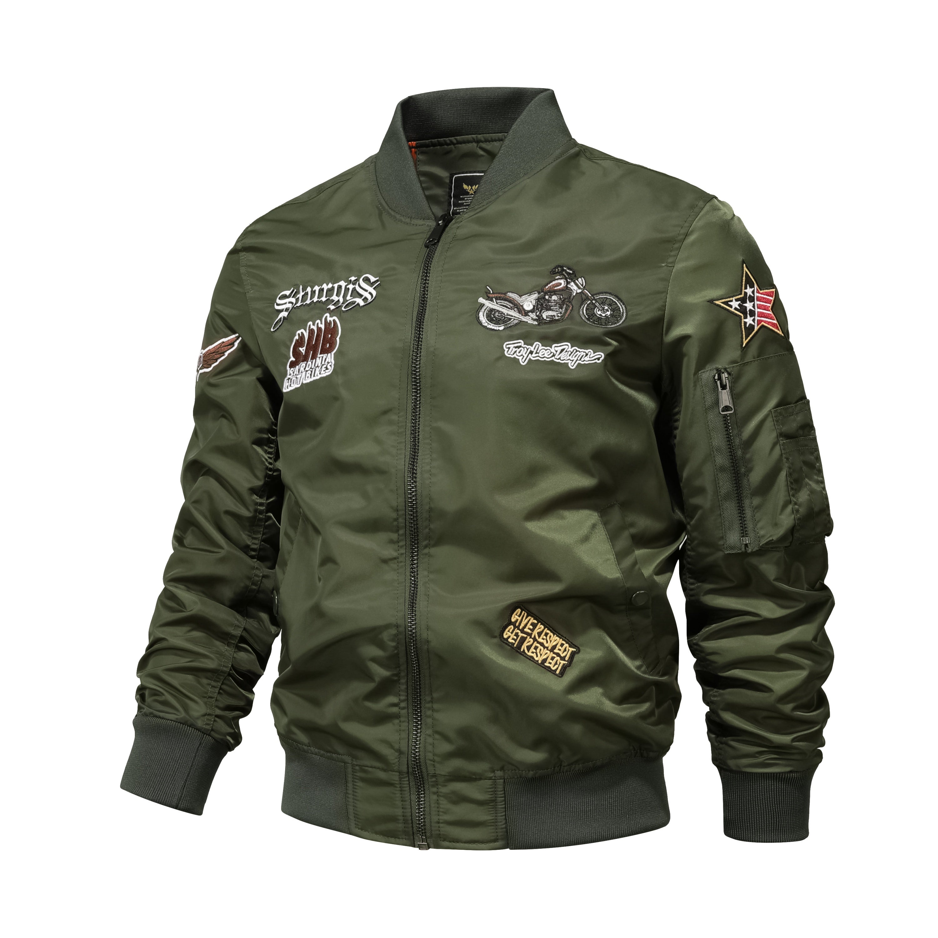 Contemporary Streetwear Flight Jacket