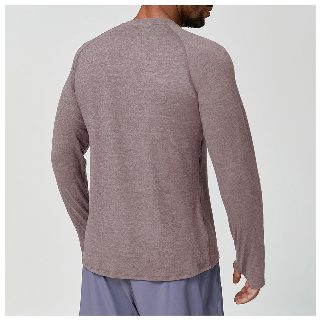 Men’s Stretch Long Sleeve Yoga Training Shirt