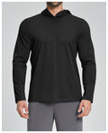 Men’s Casual Hooded Long Sleeve Top