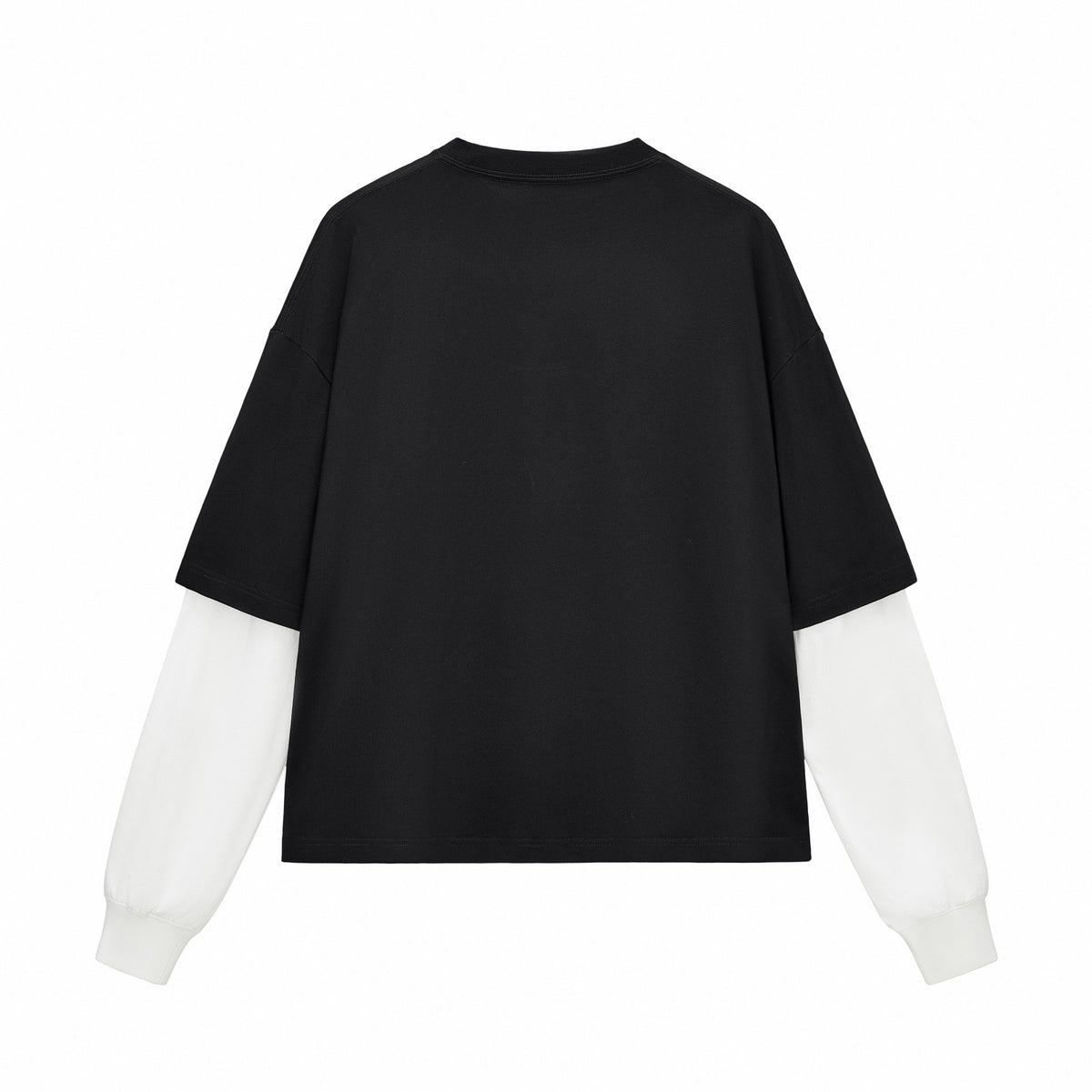 Layered Sleeve Boxy Long Sleeve Tee