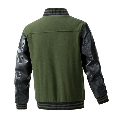 Men's Casual Baseball Jacket