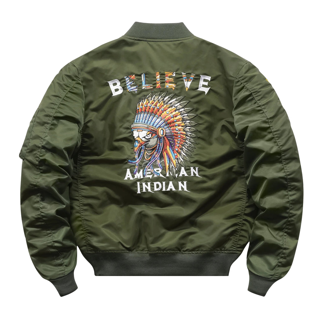 Refined Casual Bomber Jacket