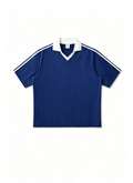 Retro Contrast Trim Sports T-Shirt
