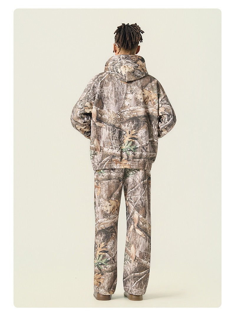 Woodland Camo Fleece Sweatpants