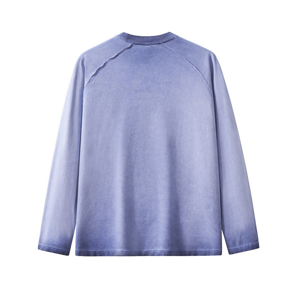 Washed Raglan Long Sleeve Tee