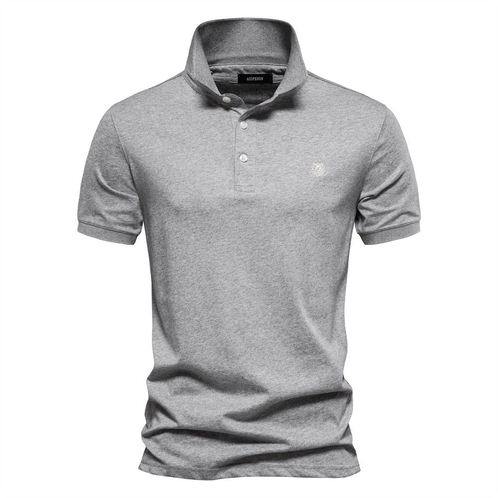 Classic Cotton Embroidered Polo Shirt