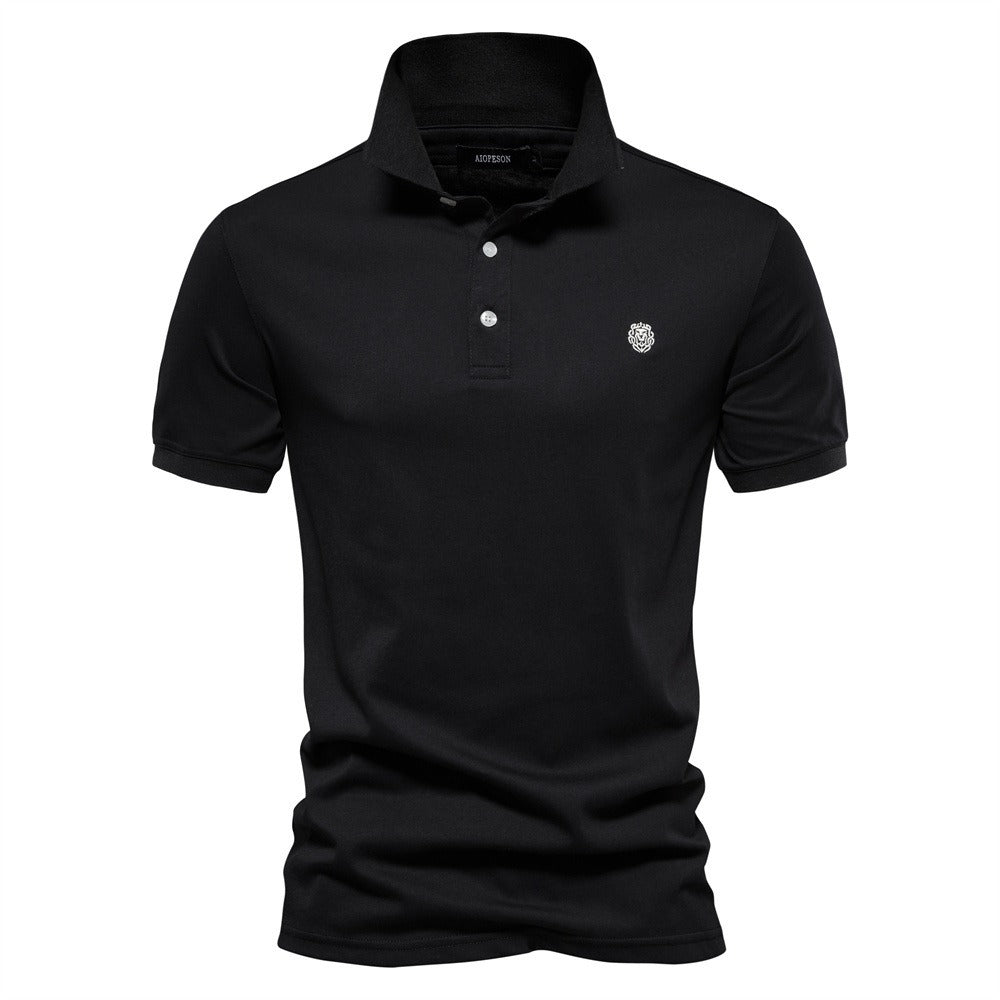 Classic Cotton Embroidered Polo Shirt