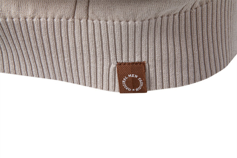 Men’s Striped Textured Polo Shirt