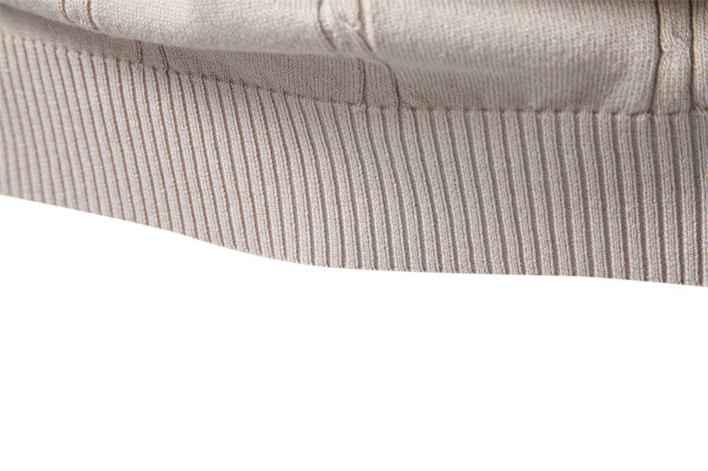Men’s Striped Textured Polo Shirt