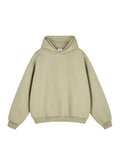 Boxy Heavyweight Fleece Clean Fit Hoodie
