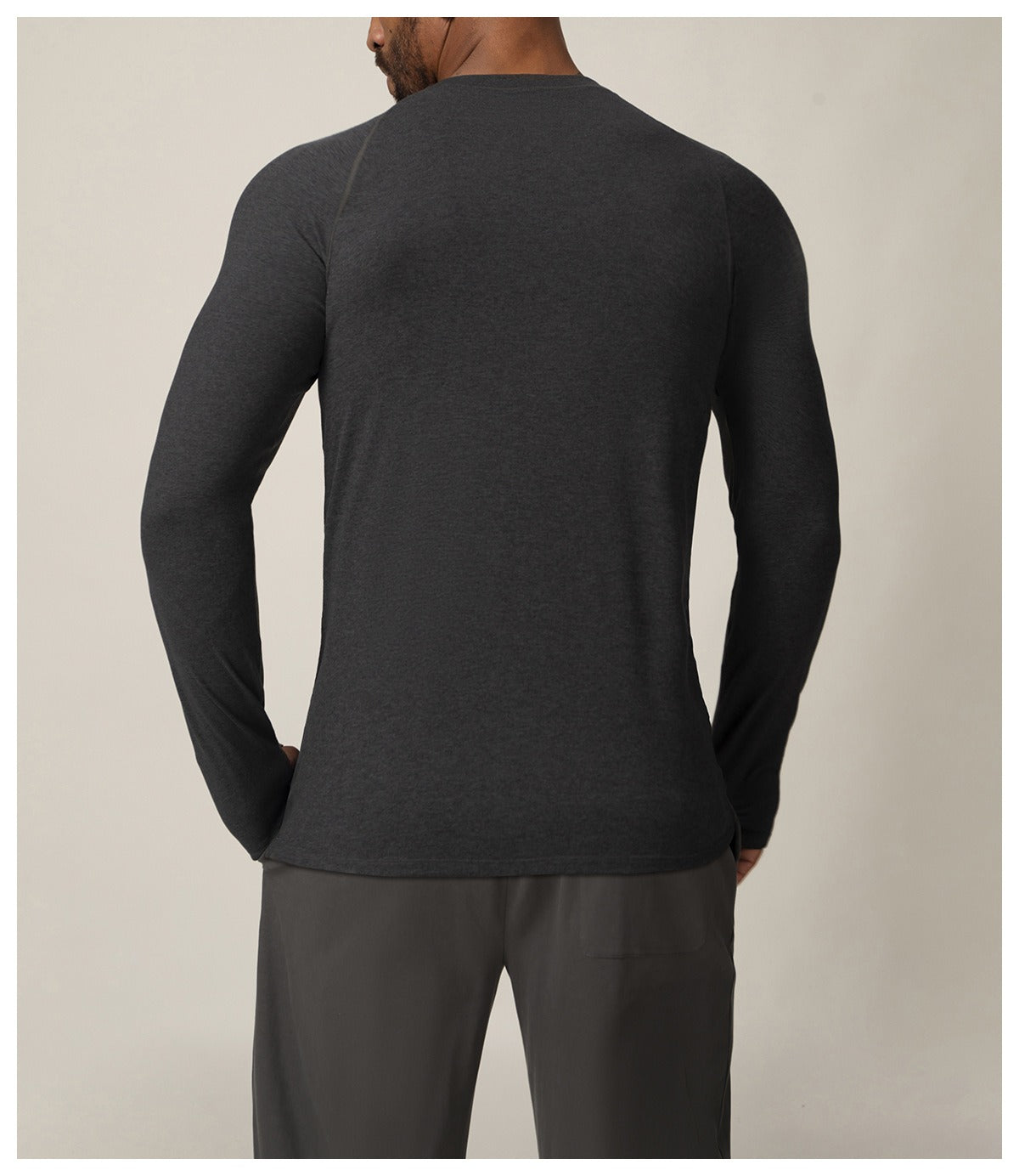 Men’s Long Sleeve Quick Dry Athletic Training Shirt