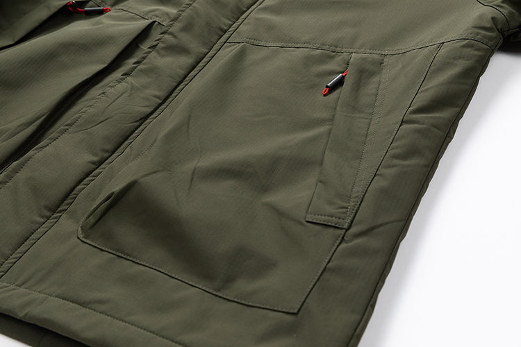 Men's Hooded Outdoor Windbreaker Jacket