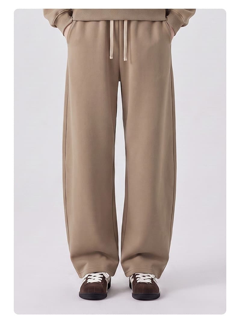 Barrel Leg Fleece Sweatpants