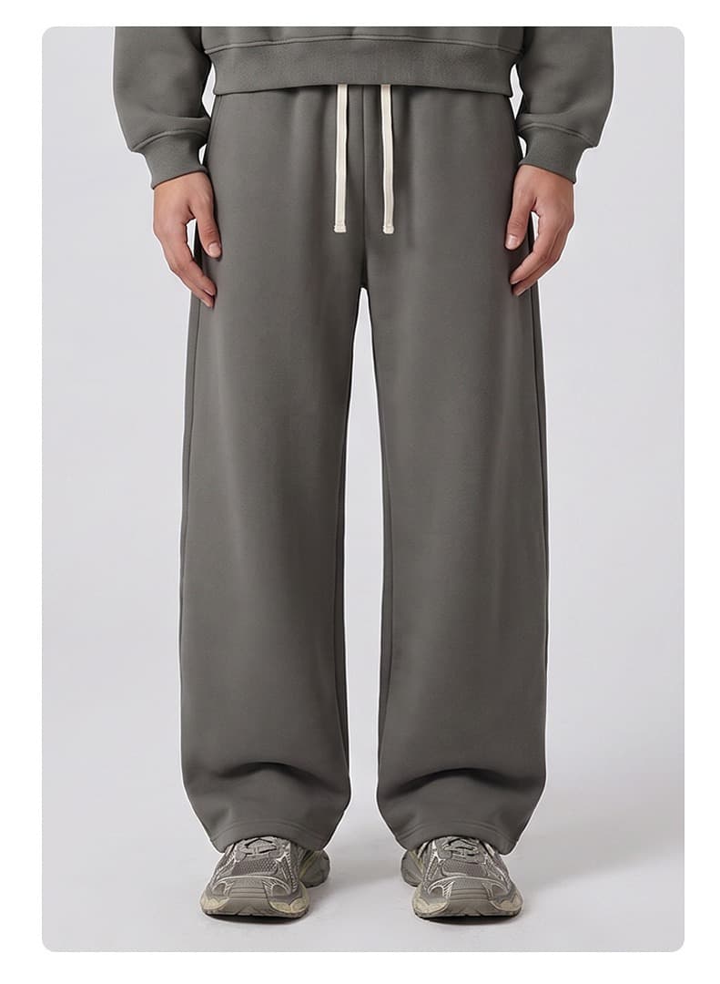 Barrel Leg Fleece Sweatpants