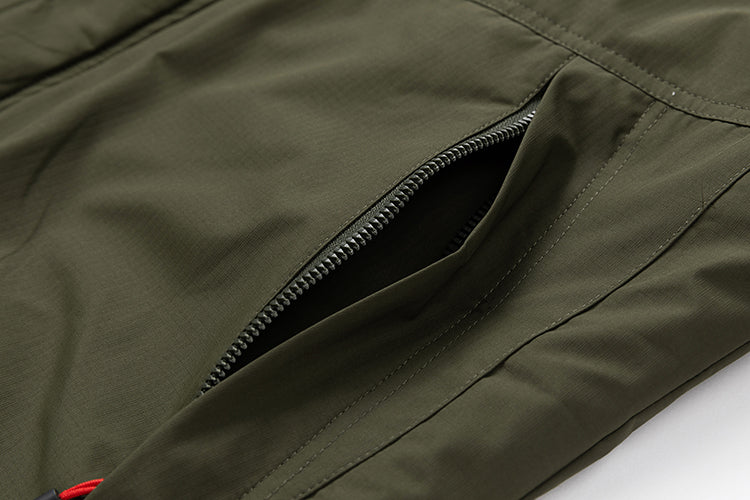 Men's Hooded Outdoor Windbreaker Jacket
