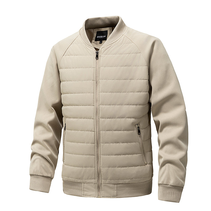 Men's Lightweight Quilted Bomber Jacket