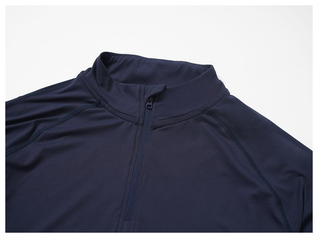Men’s Zip Neck Long Sleeve Training Pullover