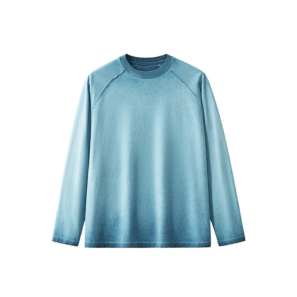 Washed Raglan Long Sleeve Tee