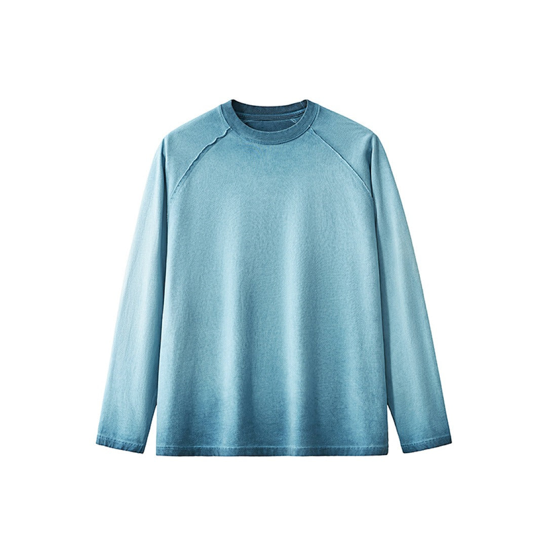 Washed Raglan Long Sleeve Tee