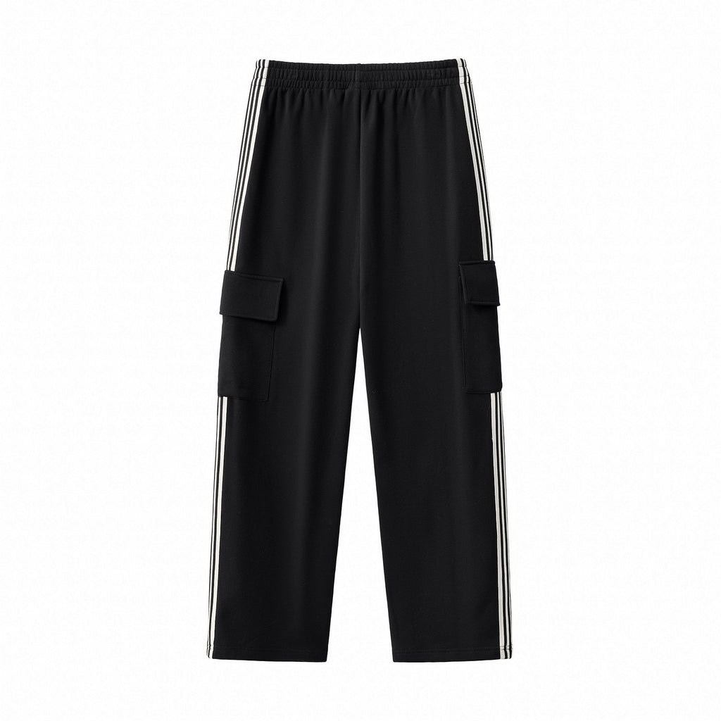 Side Stripe Cargo Sweatpants
