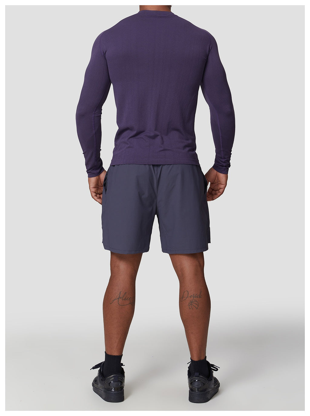 Men’s Slim Fit Seamless Training Long Sleeve Shirt