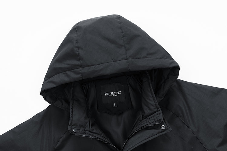 Men's Hooded Outdoor Windbreaker Jacket