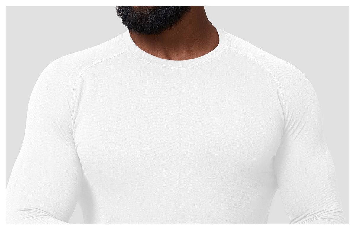Men’s Slim Fit Seamless Training Long Sleeve Shirt