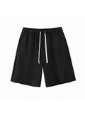 Heavyweight Cotton Straight-Leg Drawstring Shorts