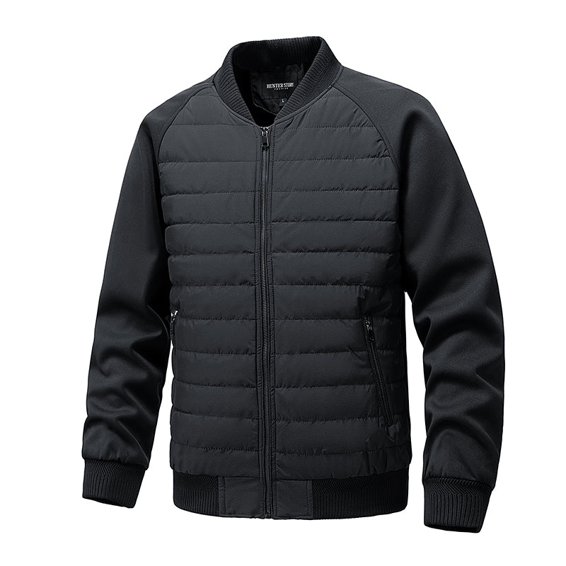 Men's Lightweight Quilted Bomber Jacket