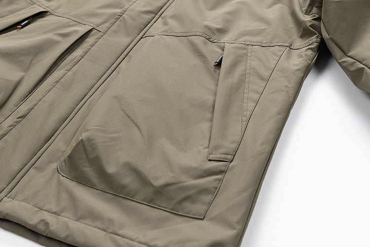 Men's Hooded Outdoor Windbreaker Jacket