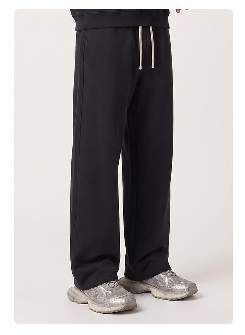 Barrel Leg Fleece Sweatpants