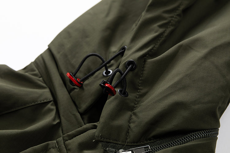 Men's Hooded Outdoor Windbreaker Jacket