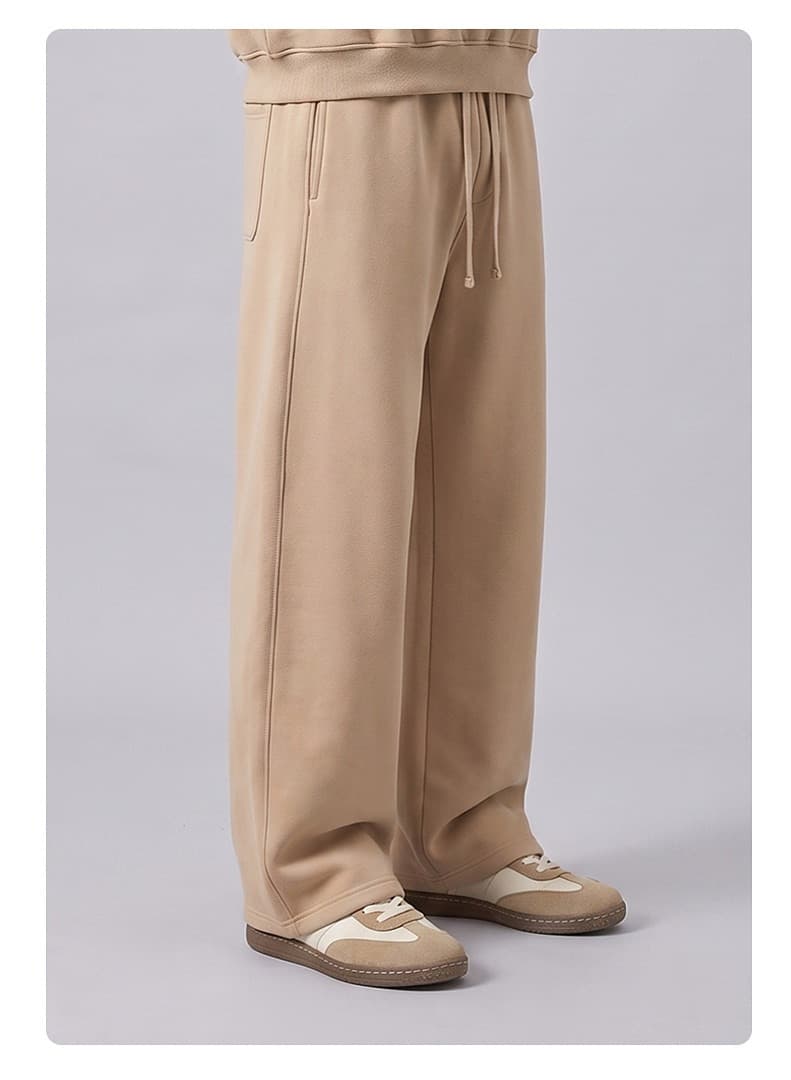 Barrel Leg Fleece Sweatpants