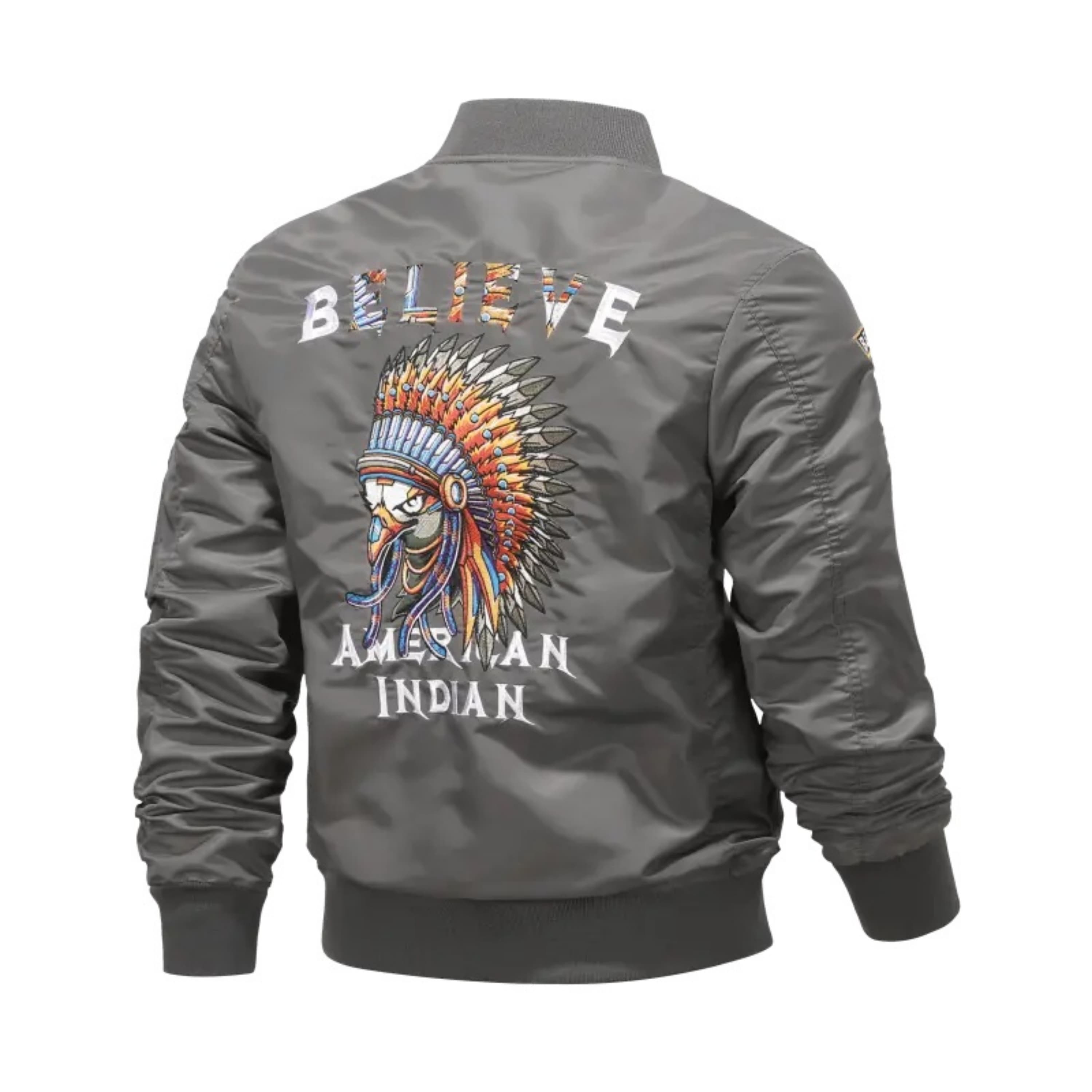 Refined Casual Bomber Jacket