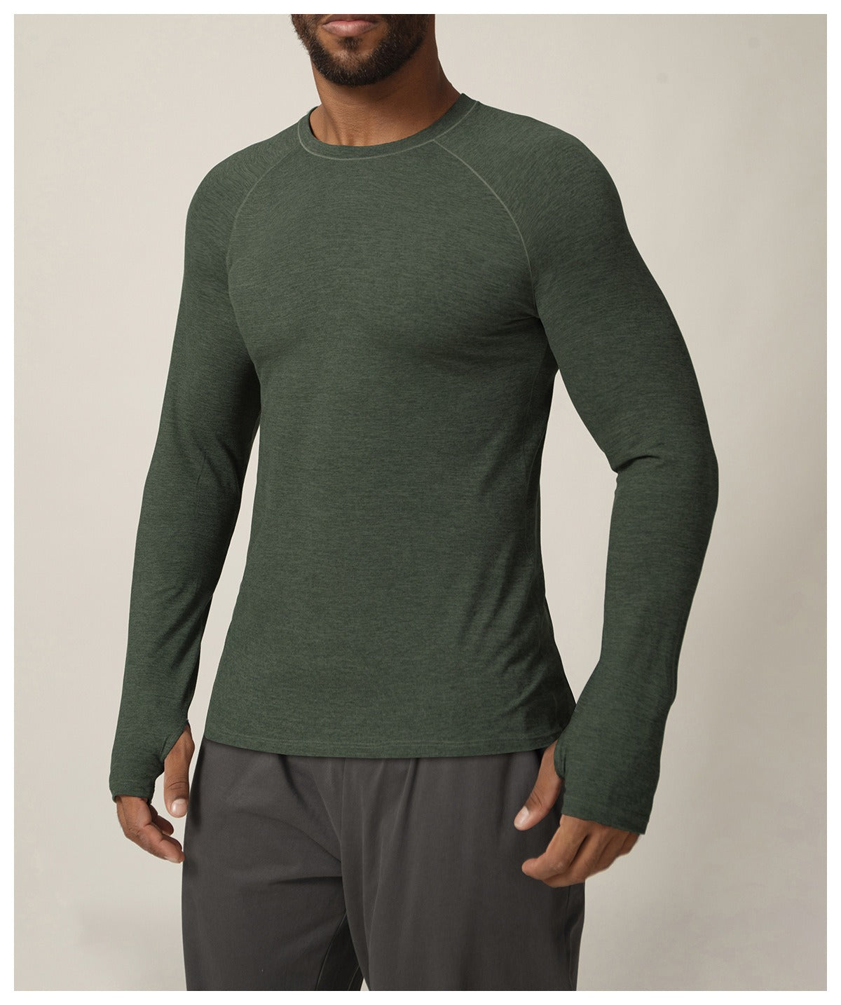 Men’s Long Sleeve Quick Dry Athletic Training Shirt