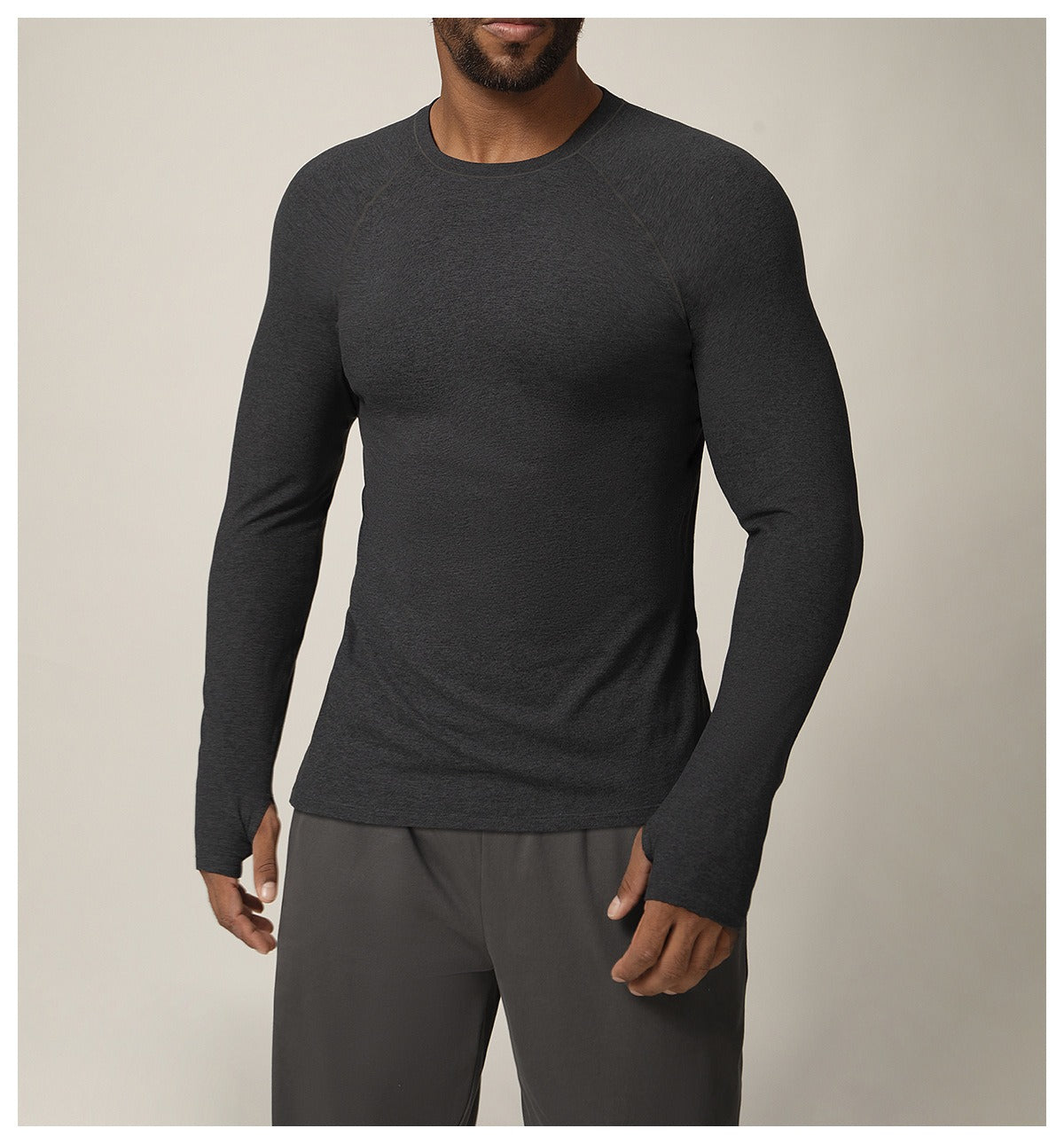 Men’s Long Sleeve Quick Dry Athletic Training Shirt