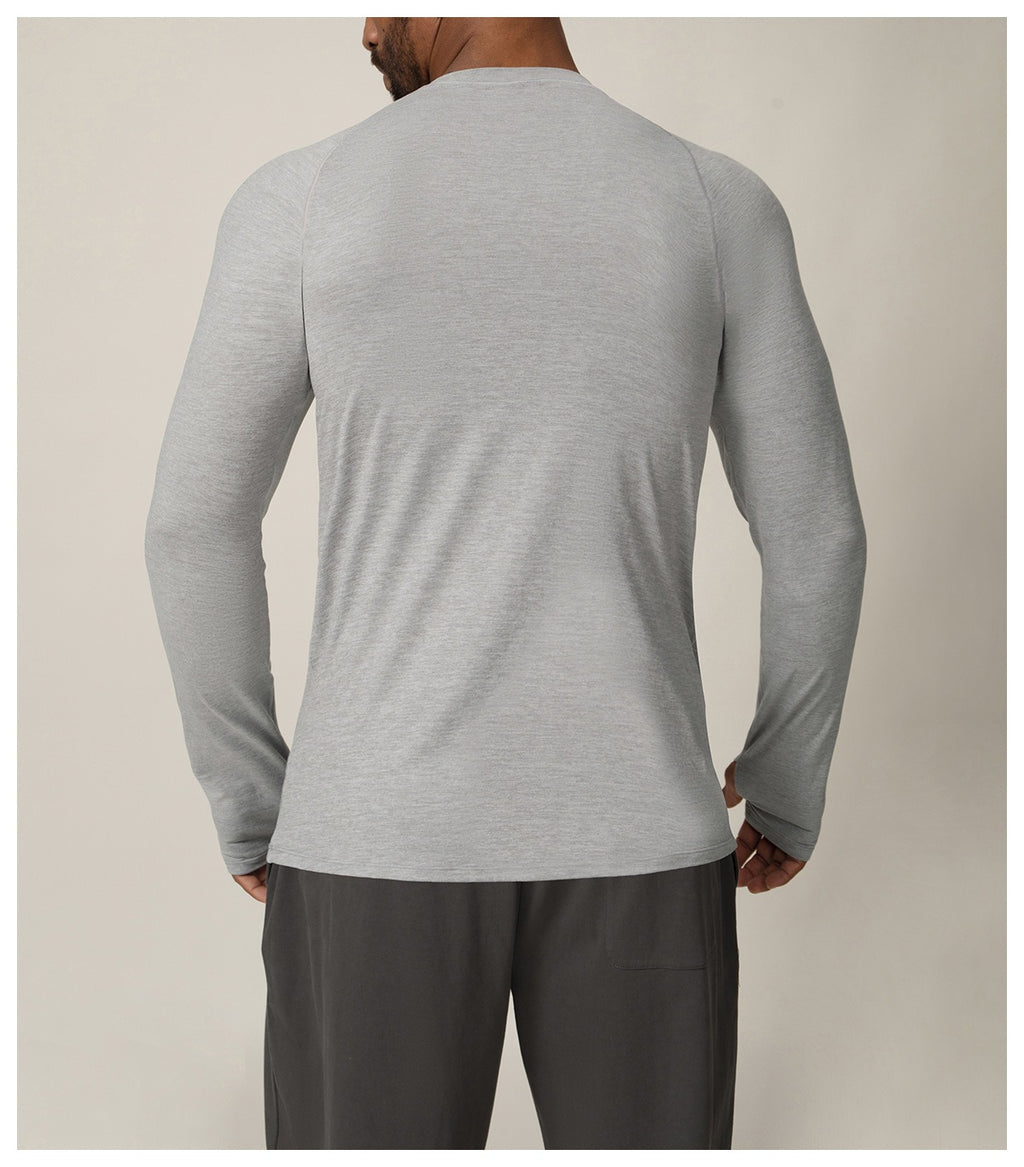 Men’s Long Sleeve Quick Dry Athletic Training Shirt