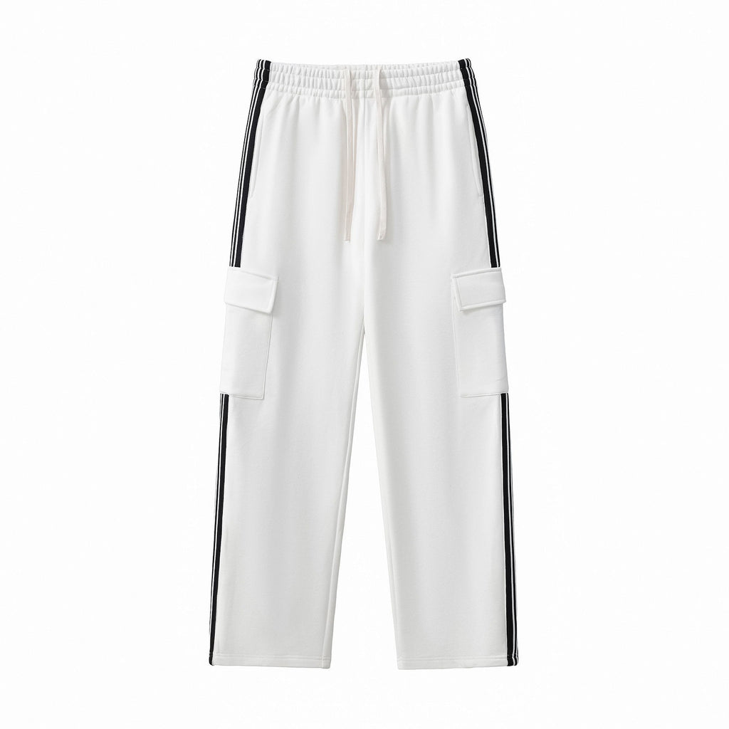 Side Stripe Cargo Sweatpants