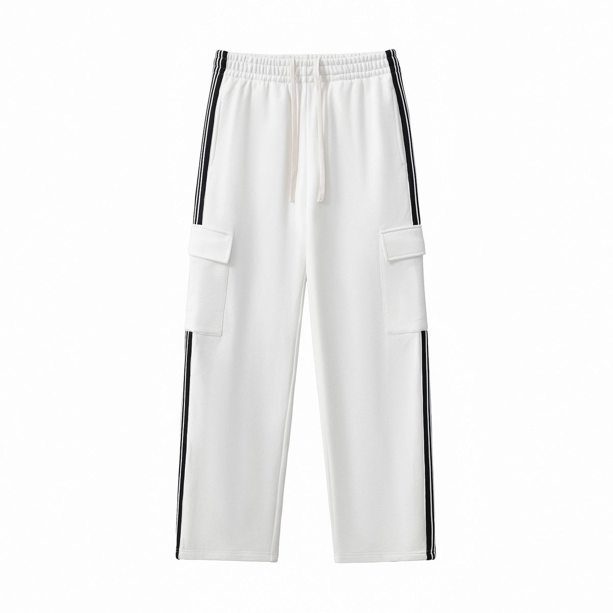 Side Stripe Cargo Sweatpants