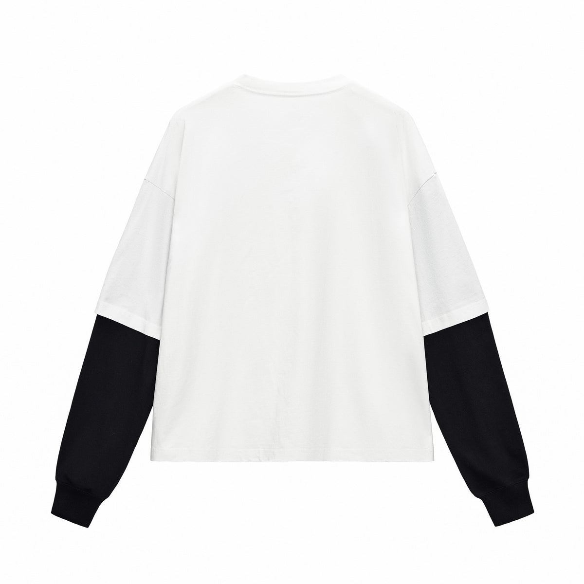 Layered Sleeve Boxy Long Sleeve Tee