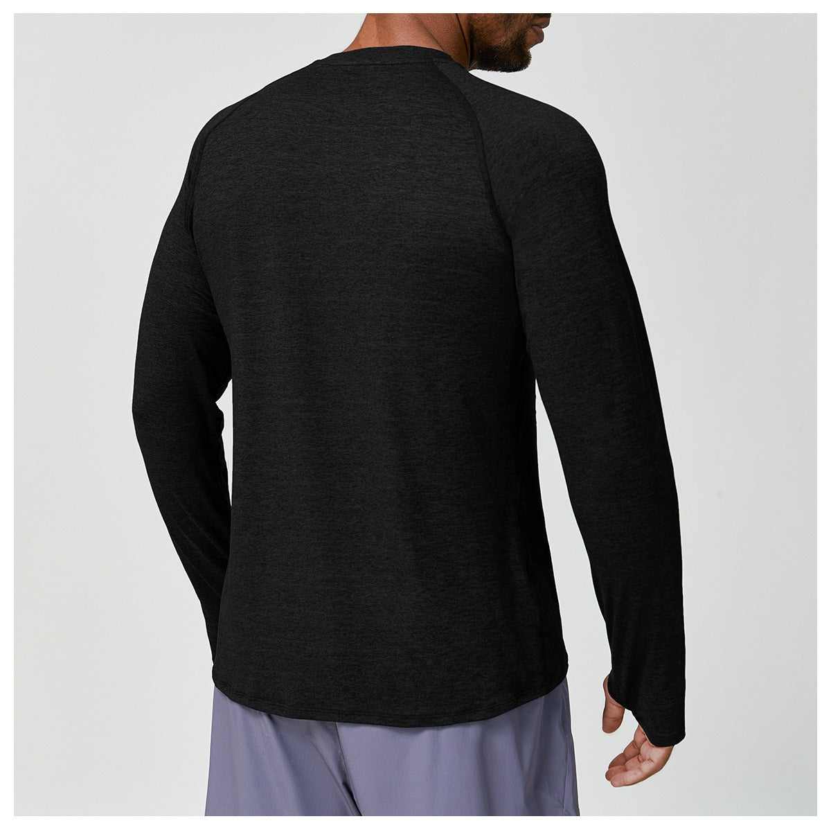 Men’s Stretch Long Sleeve Yoga Training Shirt