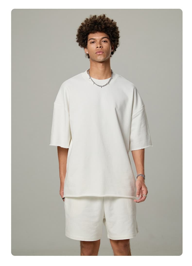 Relaxed Crew Neck T-Shirt