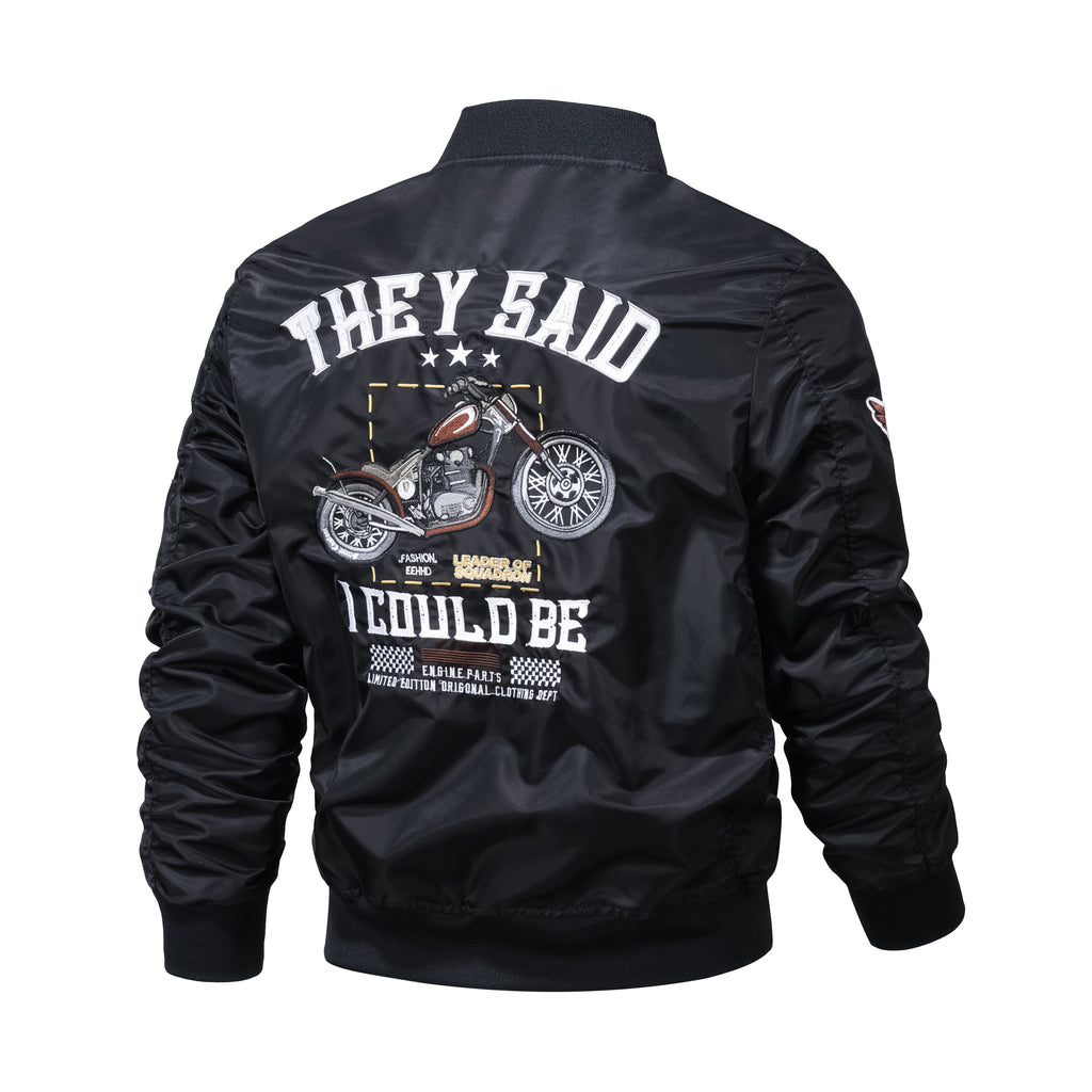 Contemporary Streetwear Flight Jacket