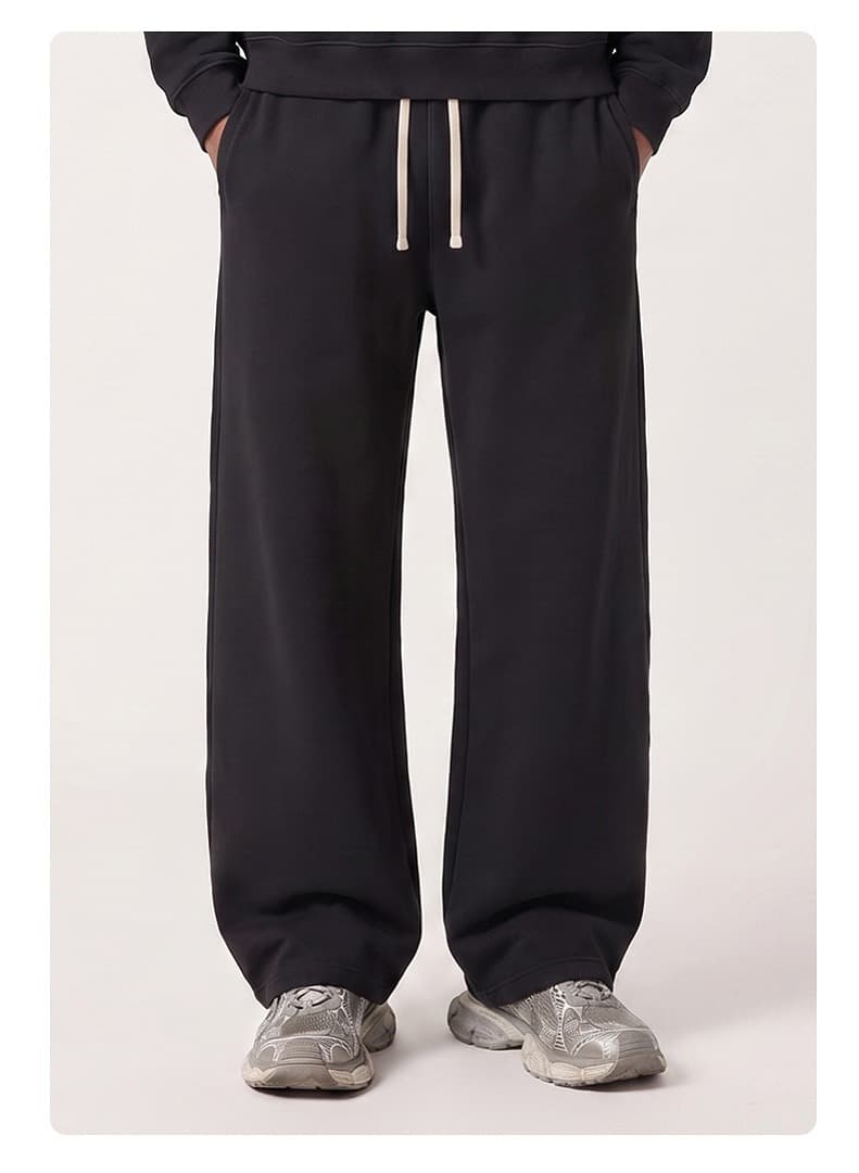 Barrel Leg Fleece Sweatpants