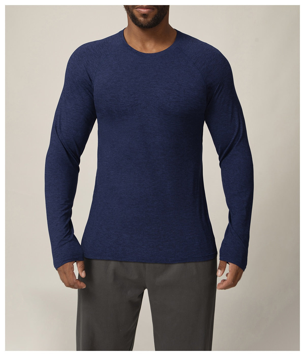 Men’s Long Sleeve Quick Dry Athletic Training Shirt